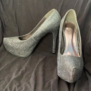 Glittery heels